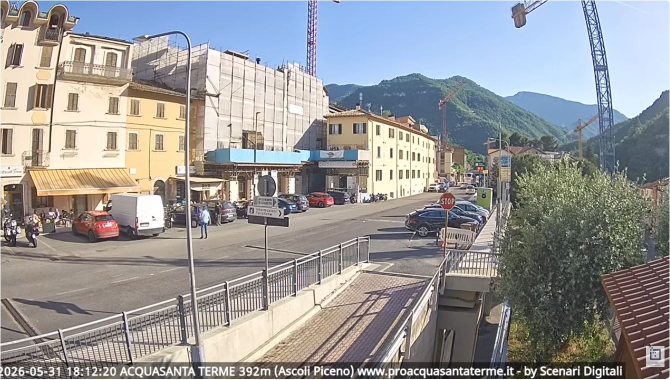 webcam Acquasanta Terme