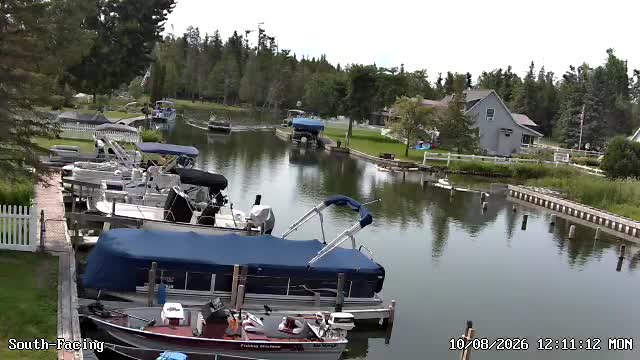 webcam Alanson Swing Bridge - Southbound