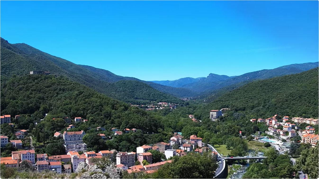 webcam Amélie-les-Bains-Palalda