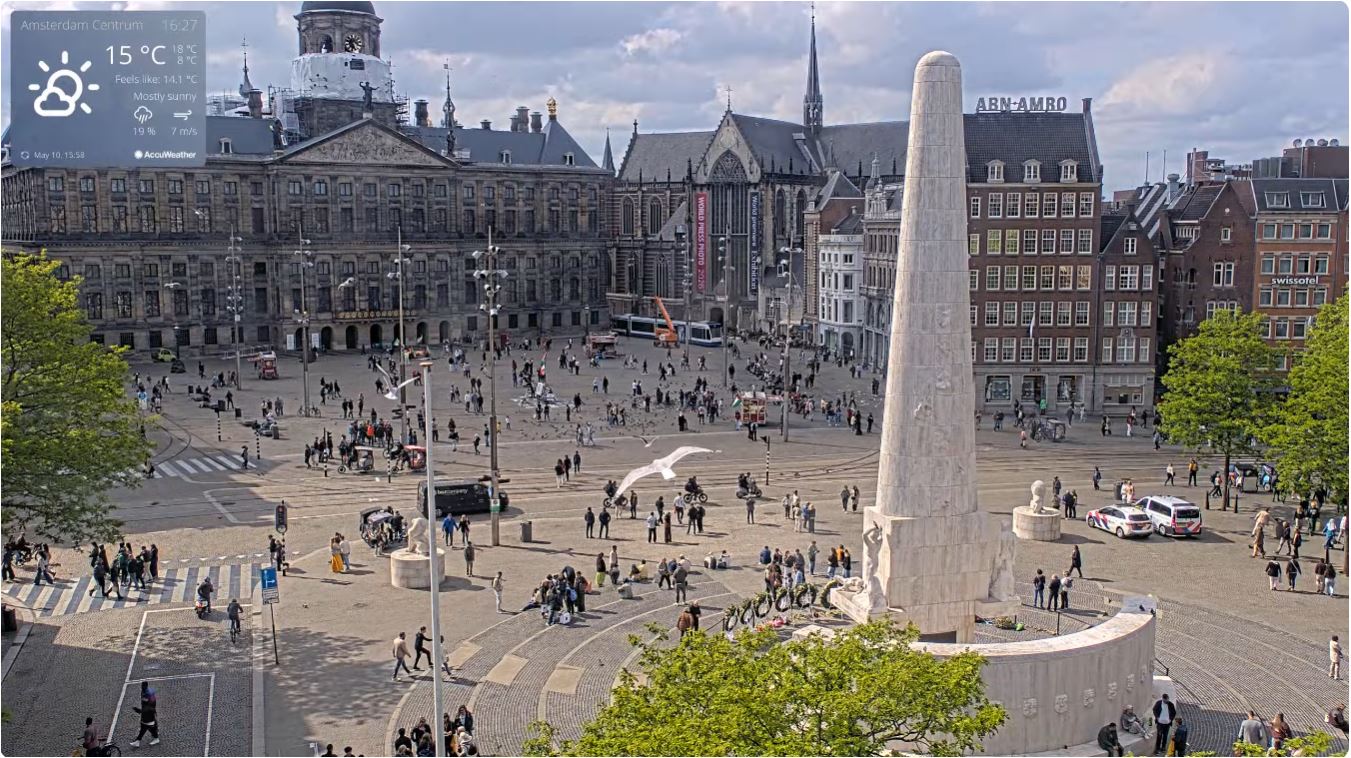 webcam Amsterdam