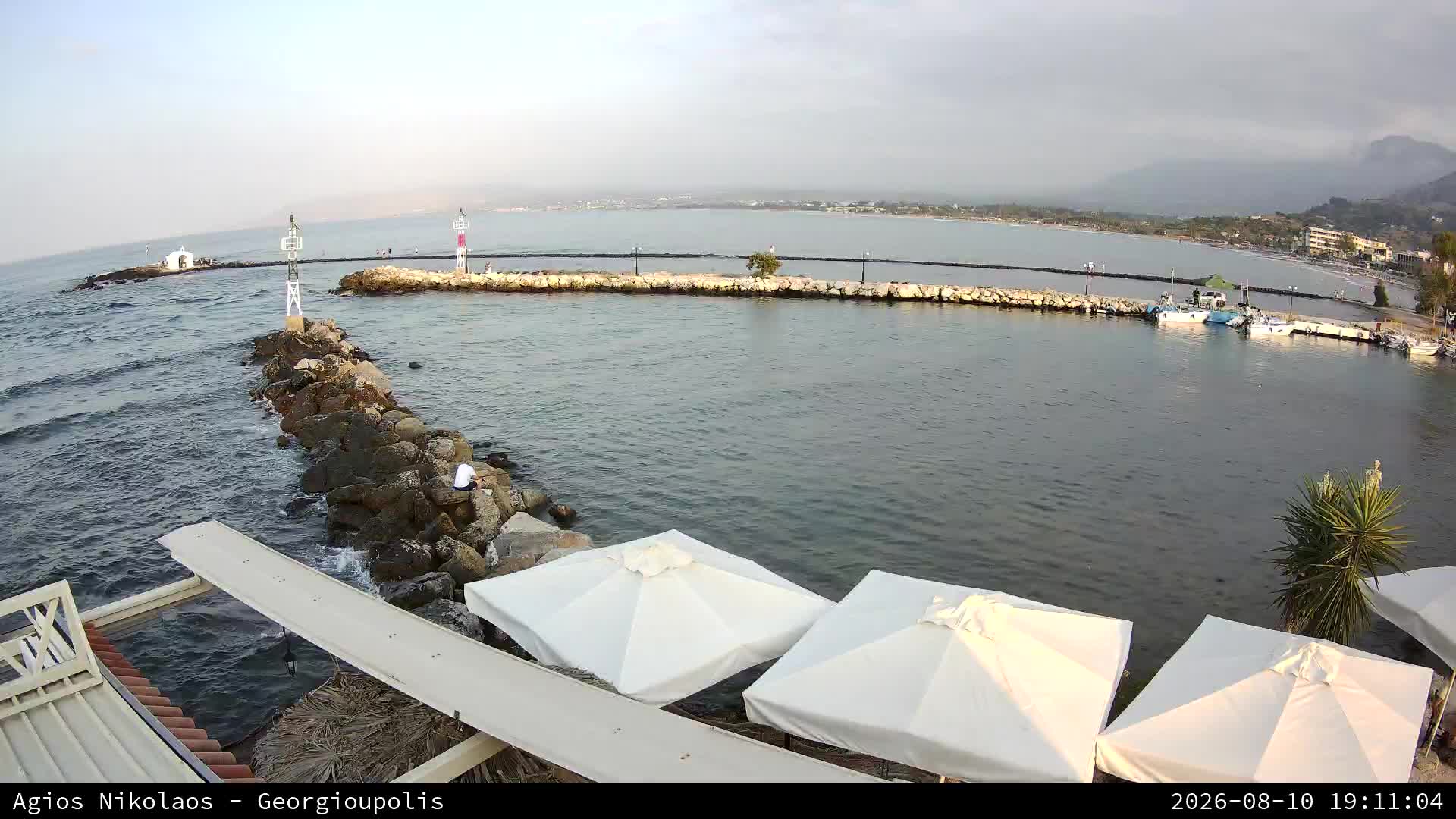 webcam Arkadi Fish Taverna - Georgioupolis