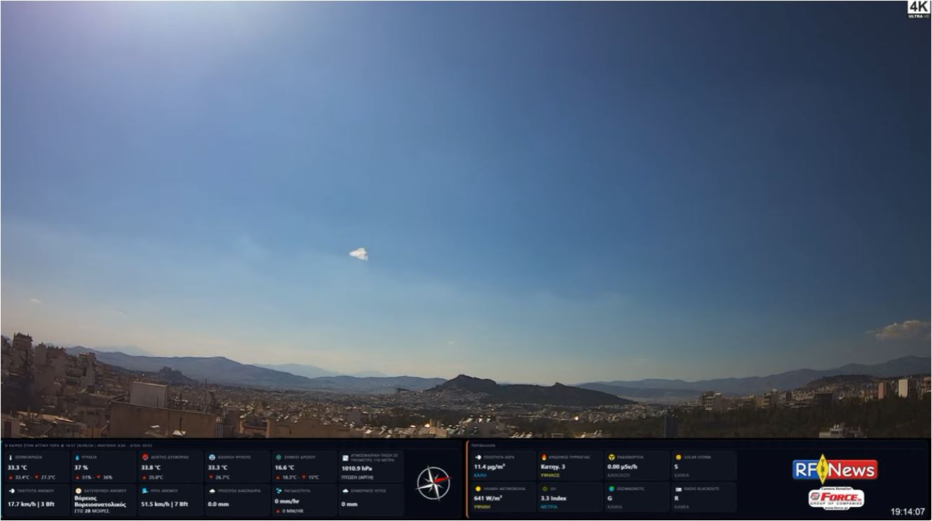 webcam Athènes
