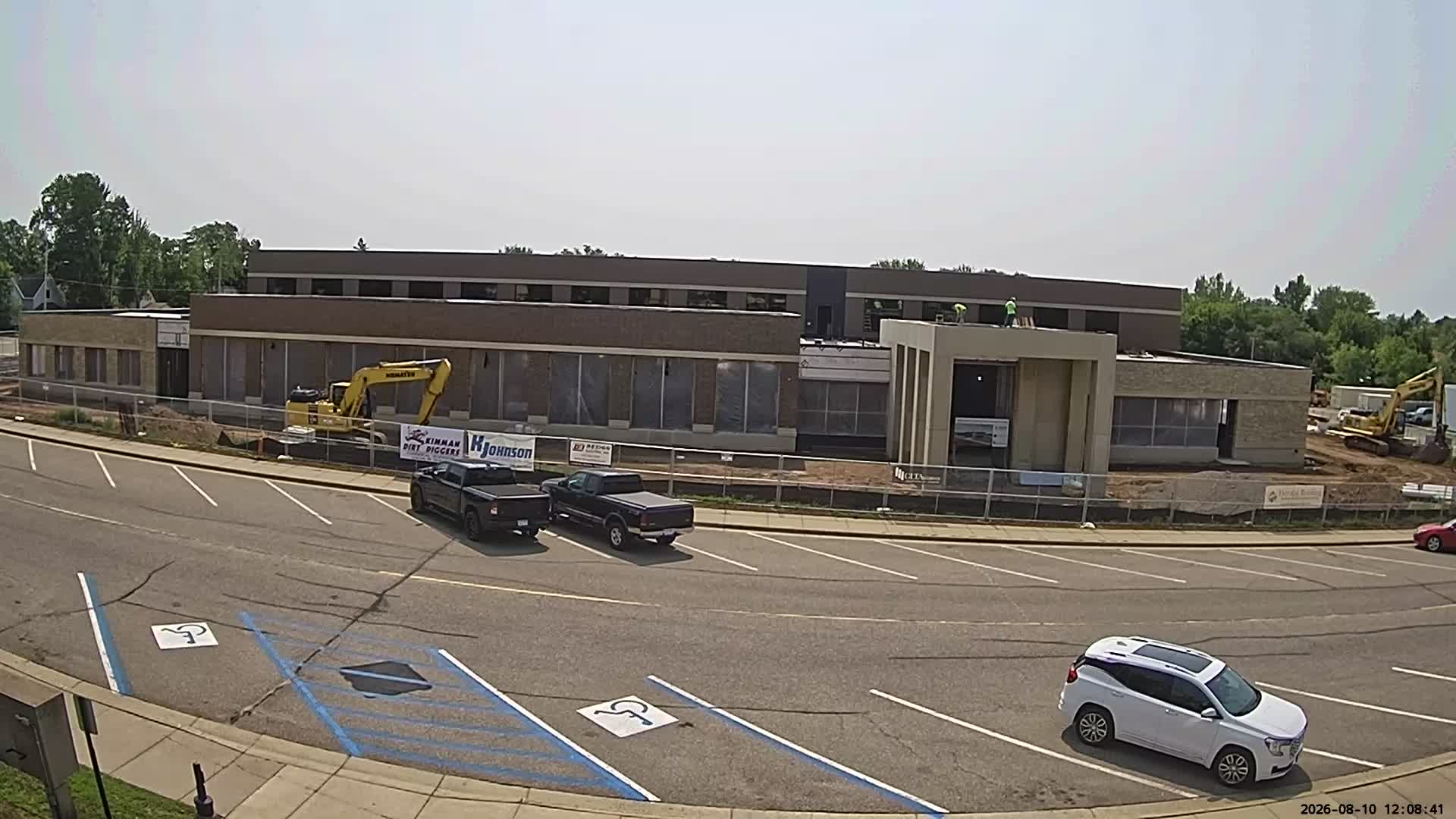 webcam Benton County MN Government Center Construction