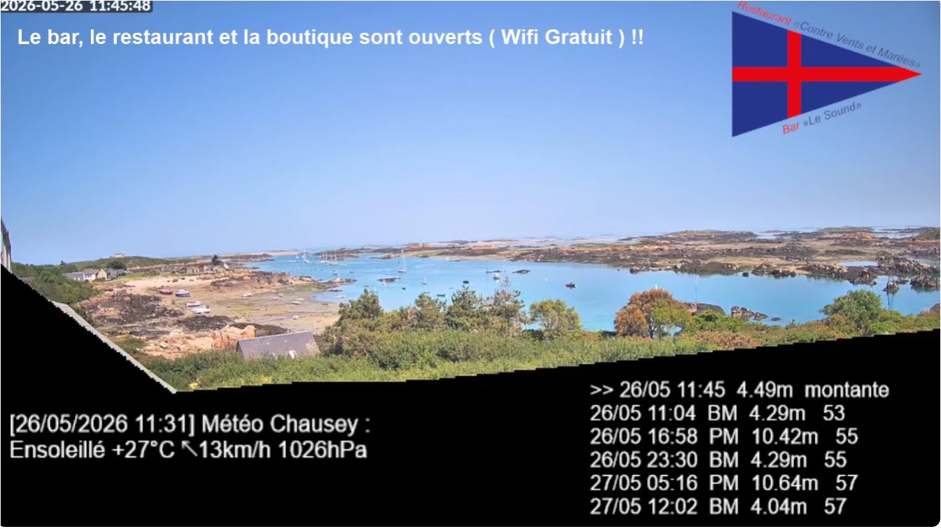 webcam Chausey