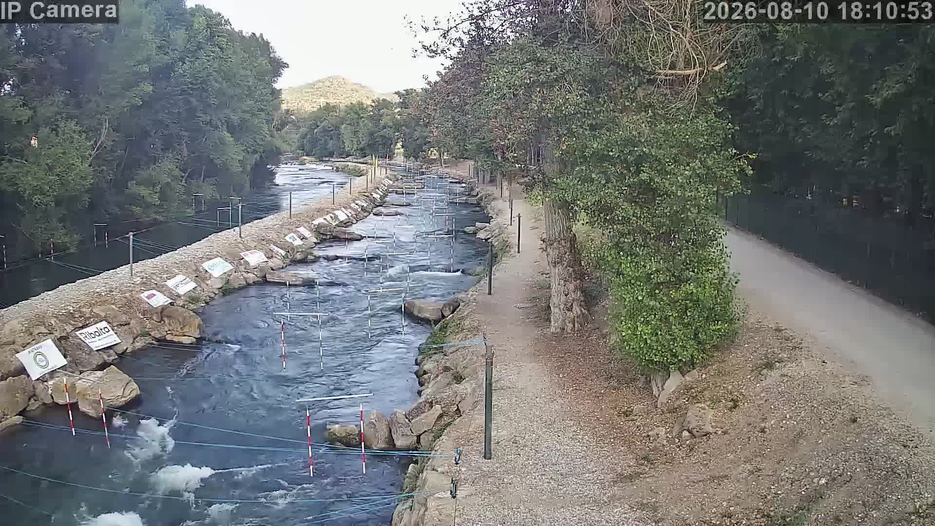webcam Club Nàutic Mig Segre - Camp slalom - Ponts