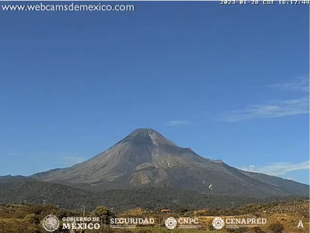 webcam Volcan Colima