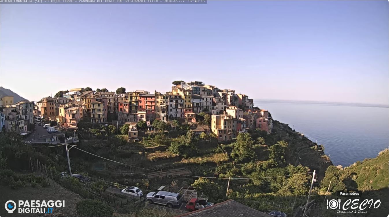 webcam Corniglia
