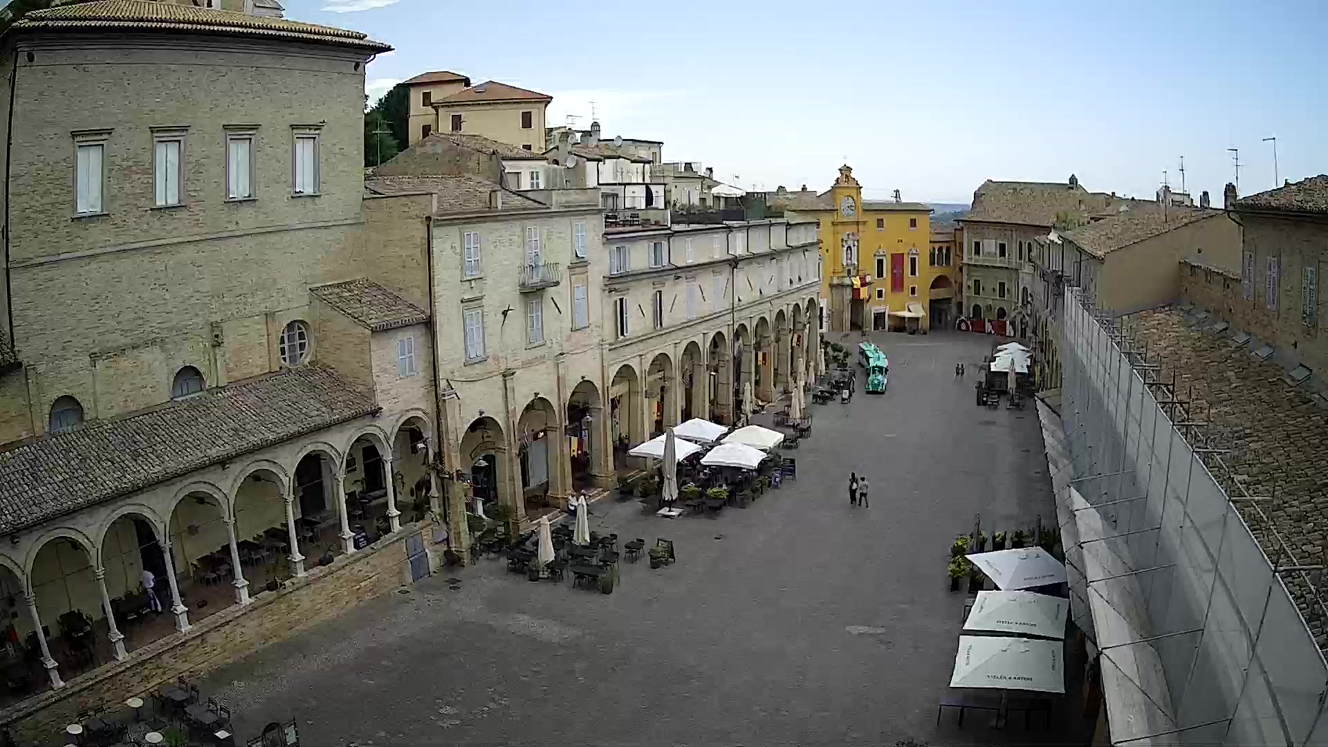 webcam Fermo Piazza del Popolo