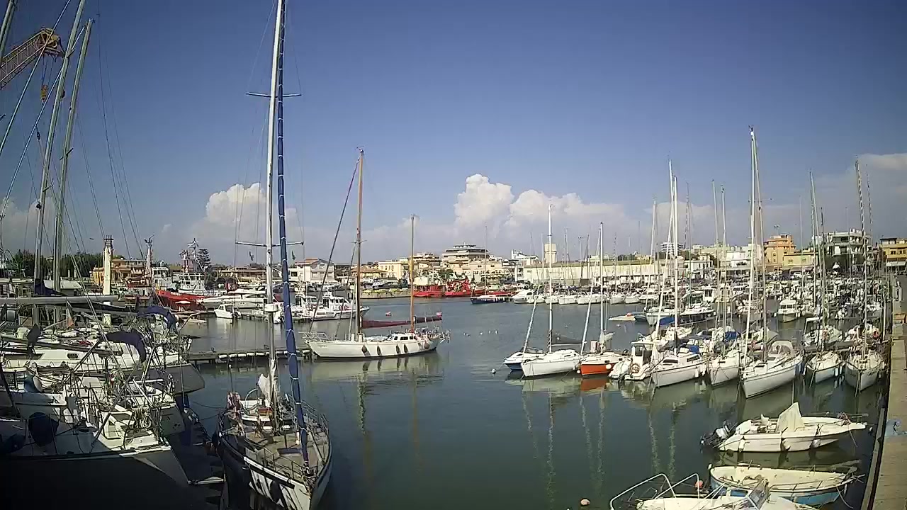 webcam Fiumicino Darsena