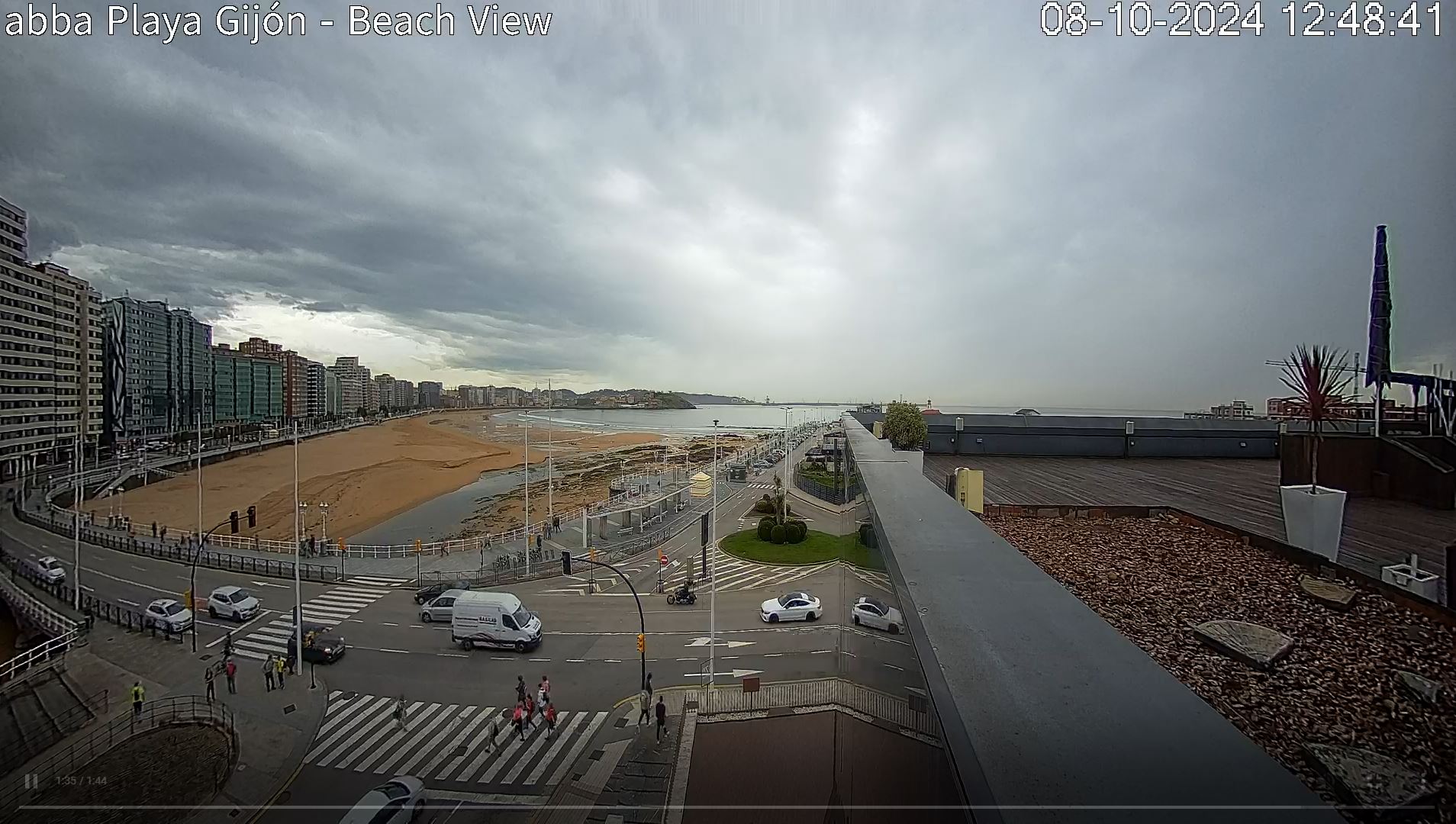 webcam Gijon