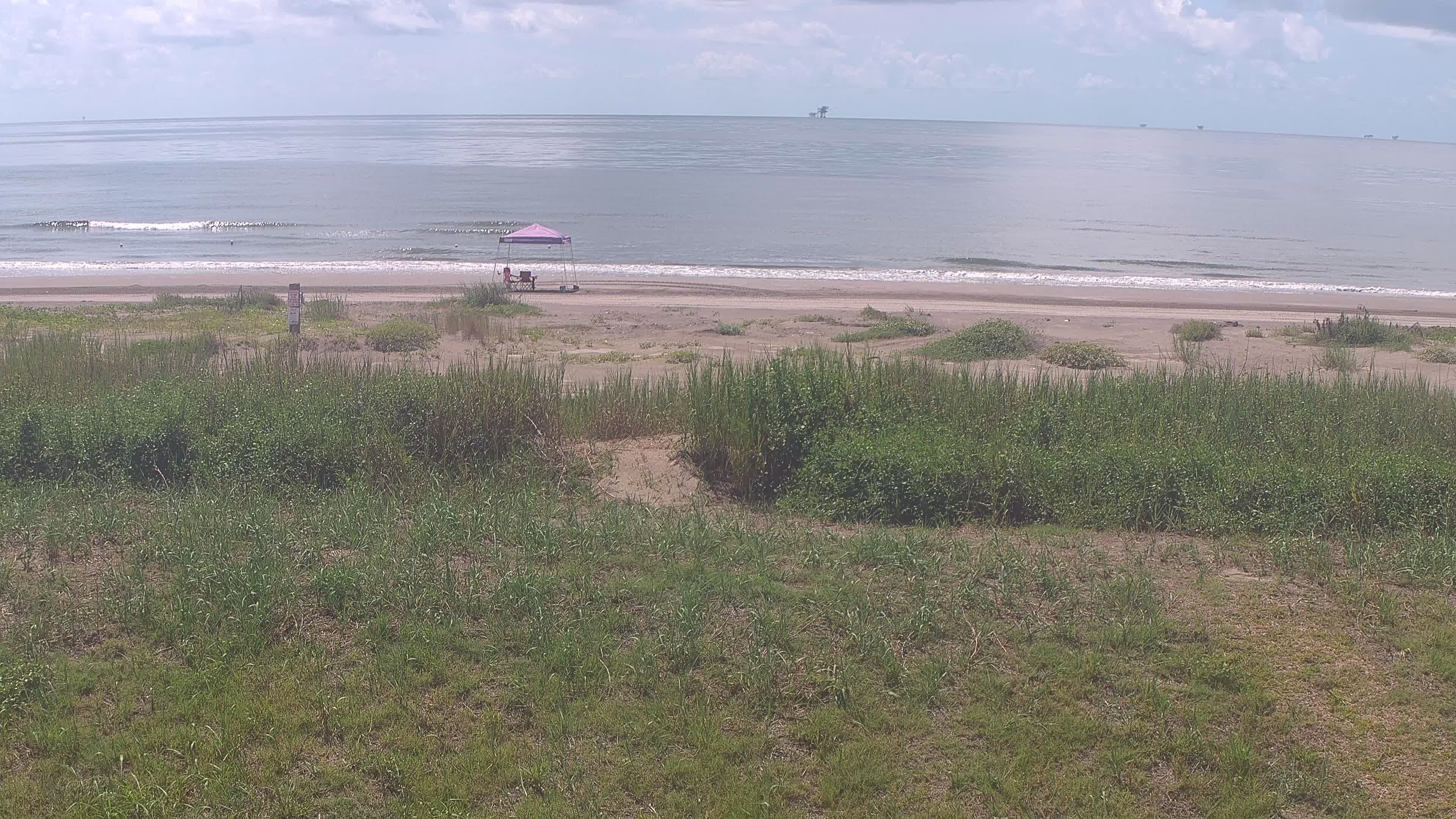 webcam Grand Isle Beach - Island Realty
