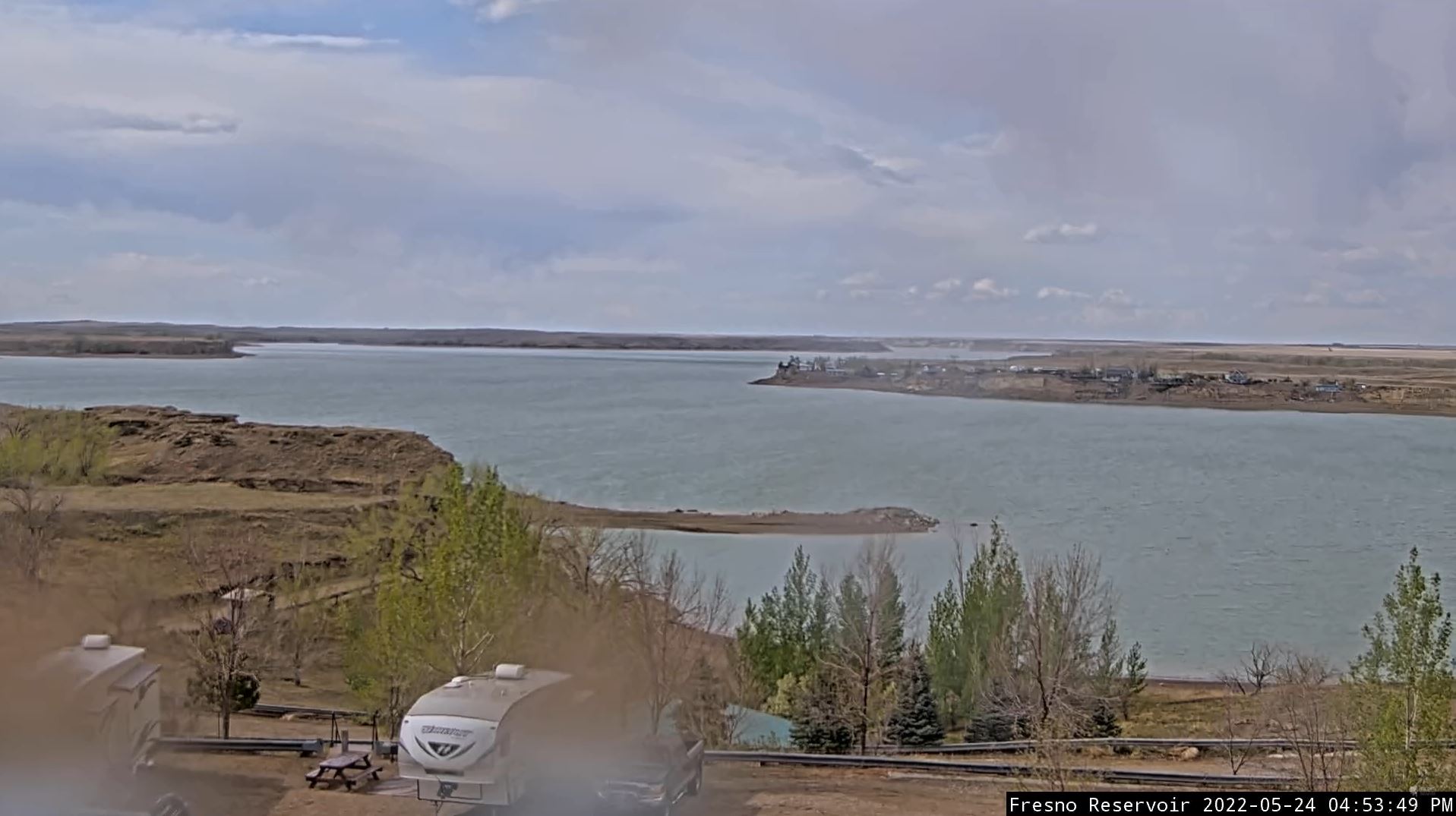 webcam Havre - Fresno reservoir