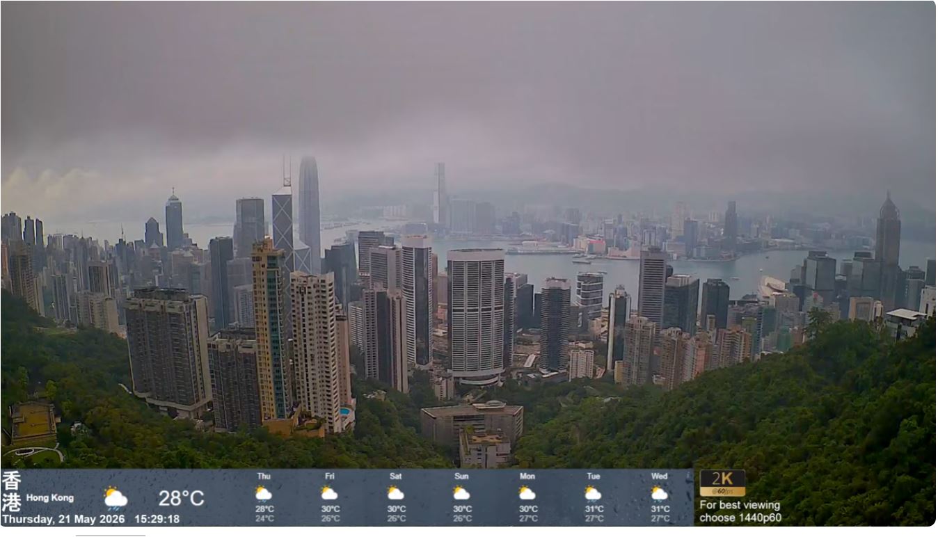 webcam Hong-Kong