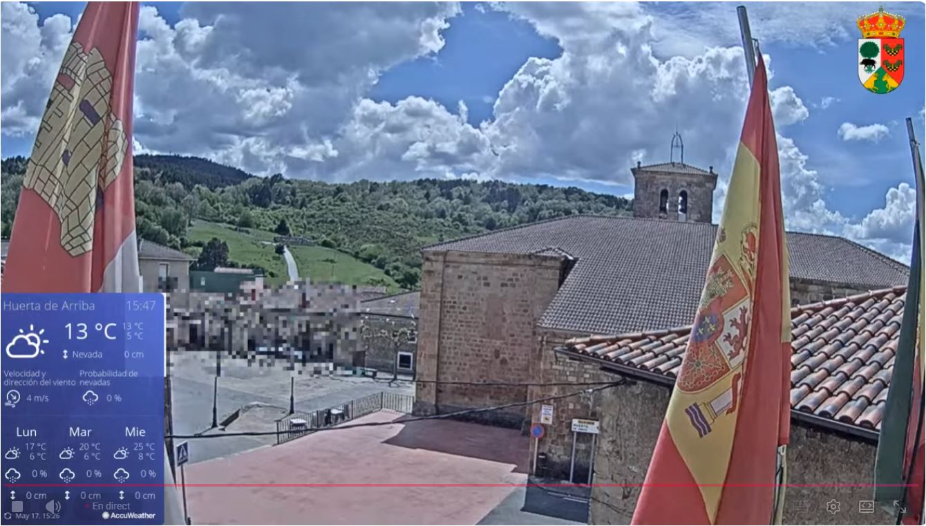 webcam Huerta de Arriba
