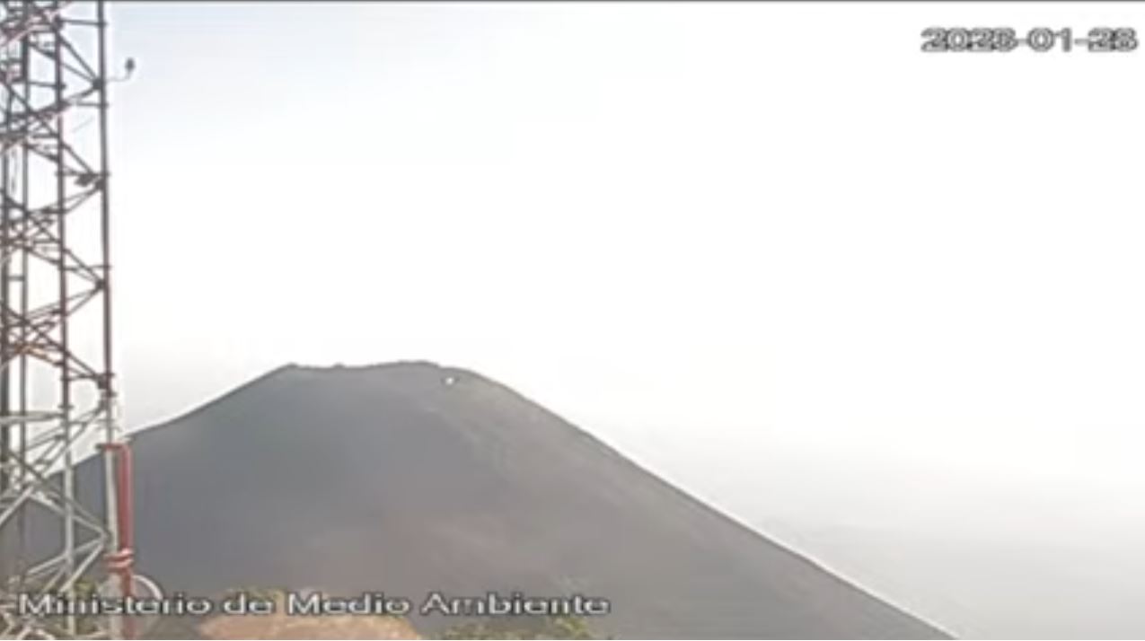 webcam Volcan Ilamatepec