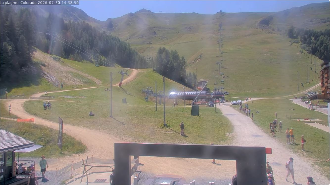 webcam La Plagne