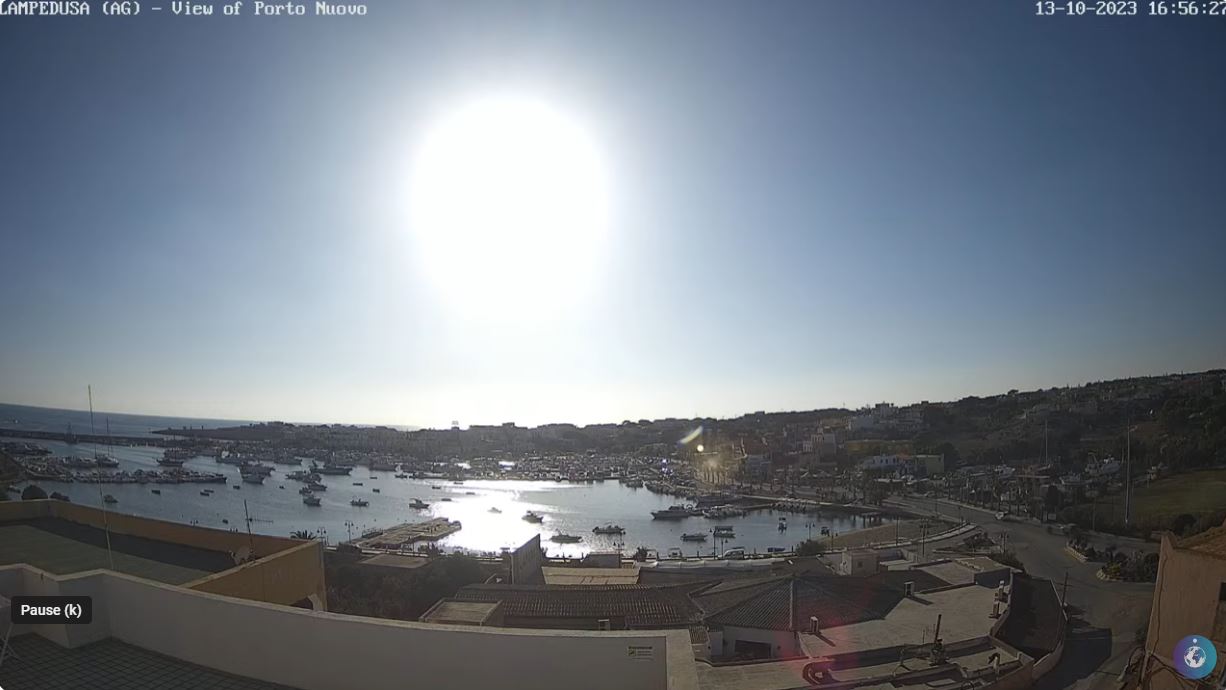 webcam Lampedusa