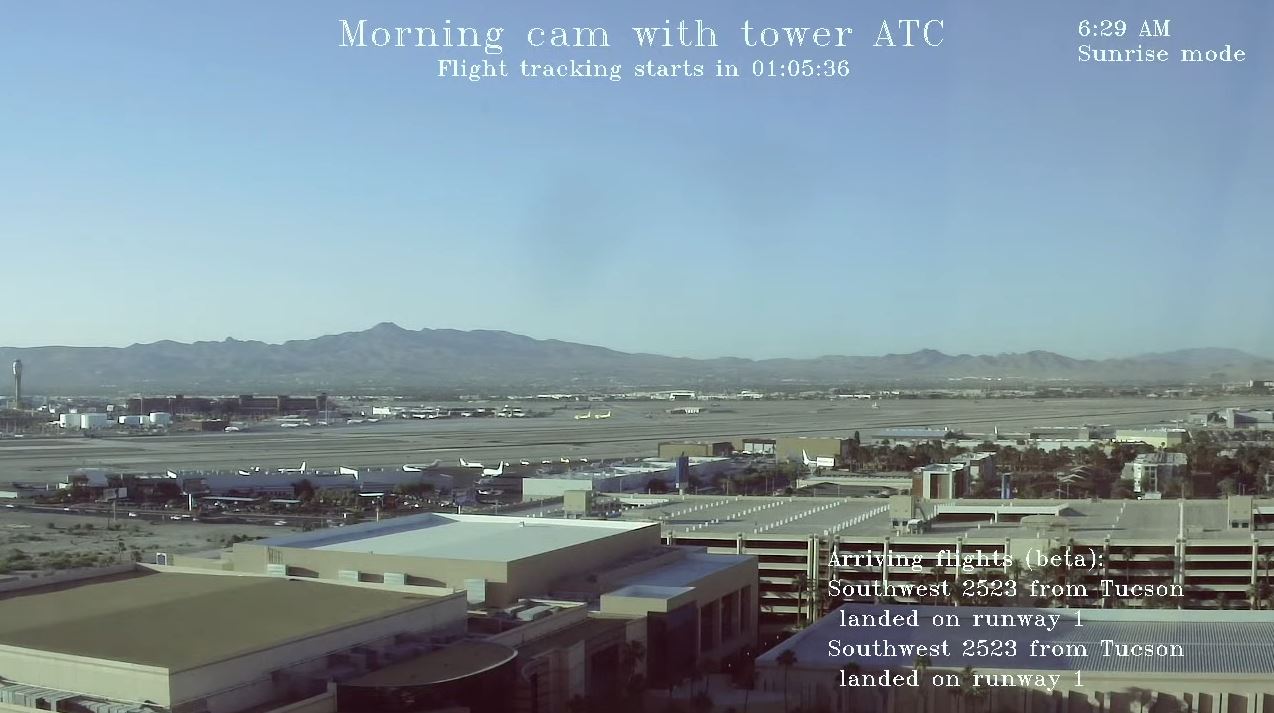 webcam Las Vegas Airport