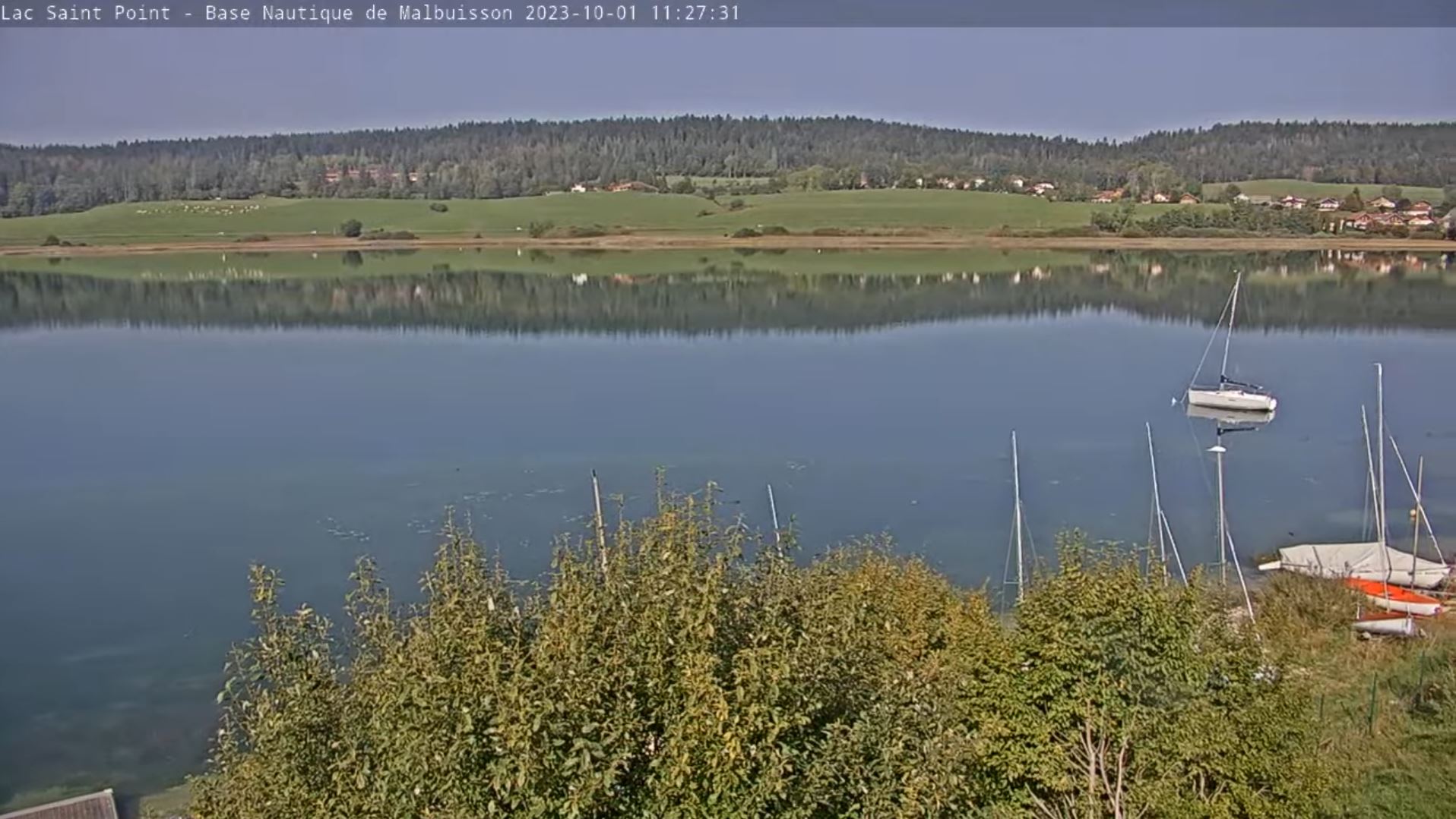 webcam Lac Saint Point