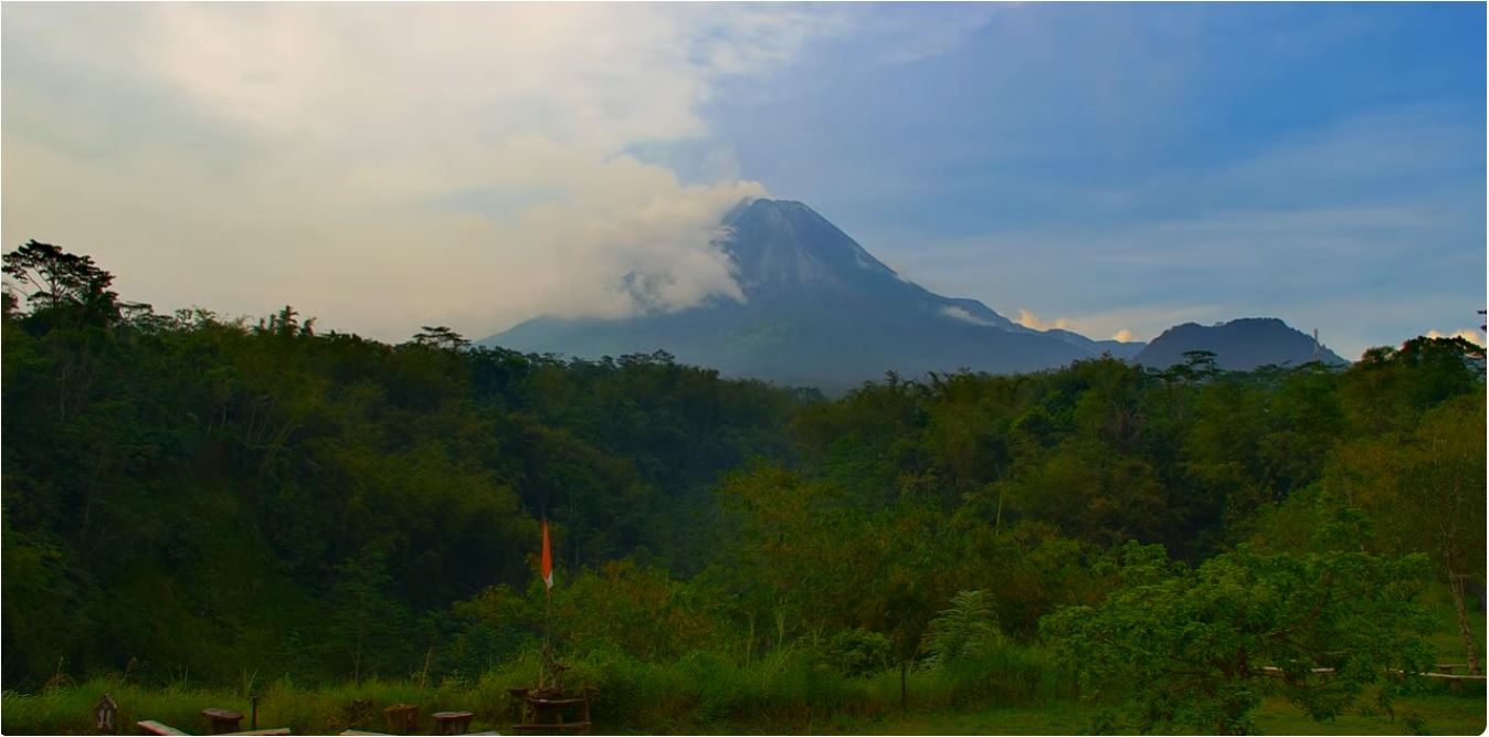 webcam Volcan Merapi