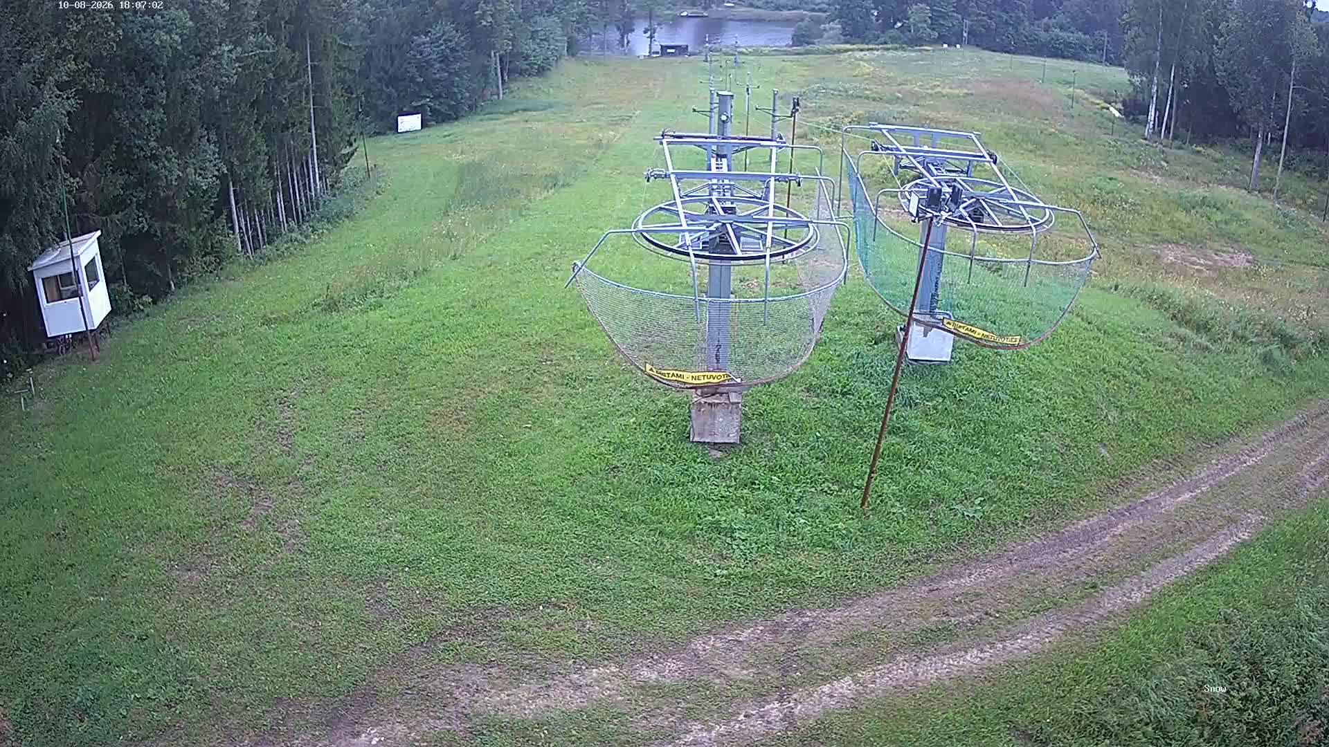 webcam Milzkalns Snow