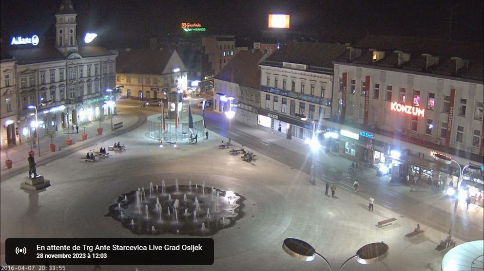 webcam Osijek