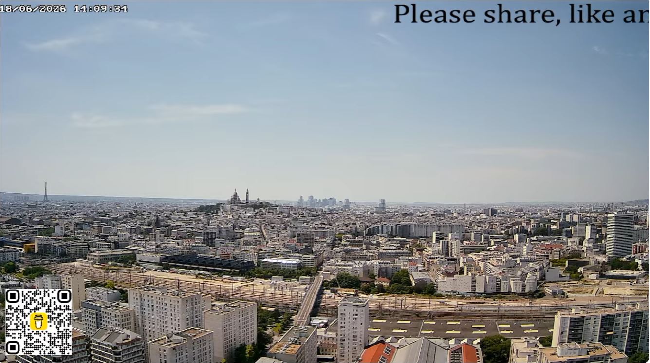 webcam Paris