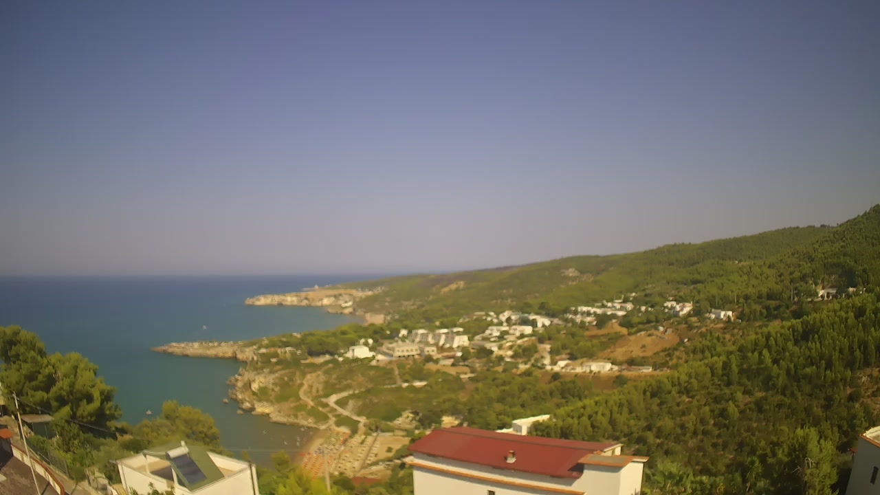 webcam Peschici Vista Sud