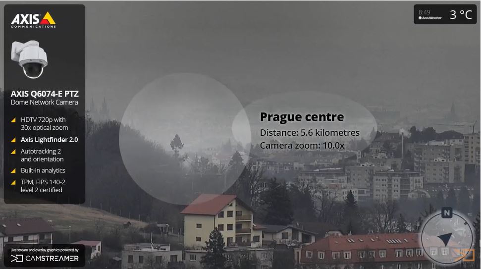 webcam Prague