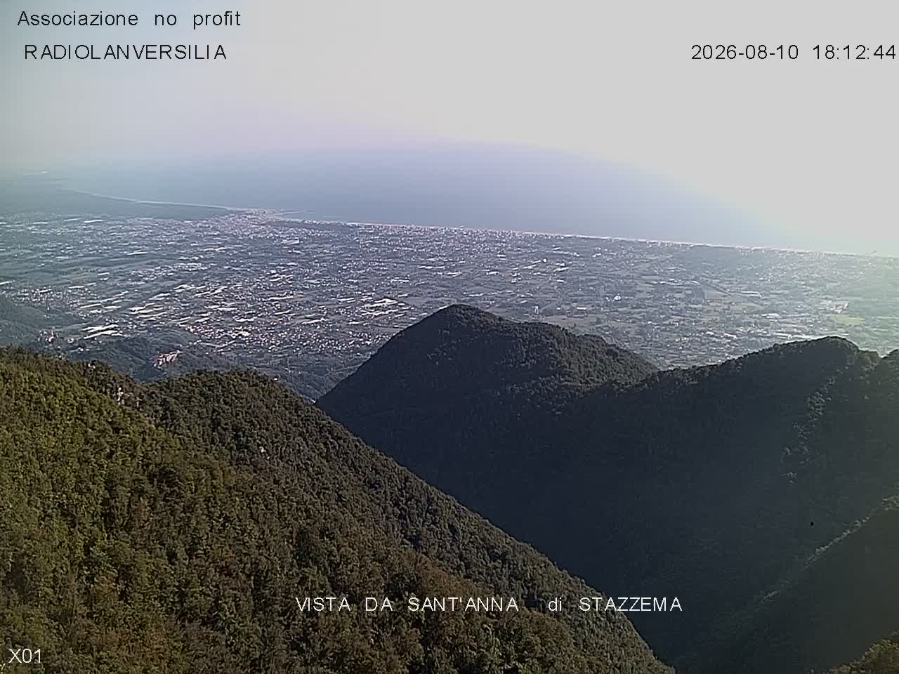 webcam Radiolanversilia web cam live Sant'Anna