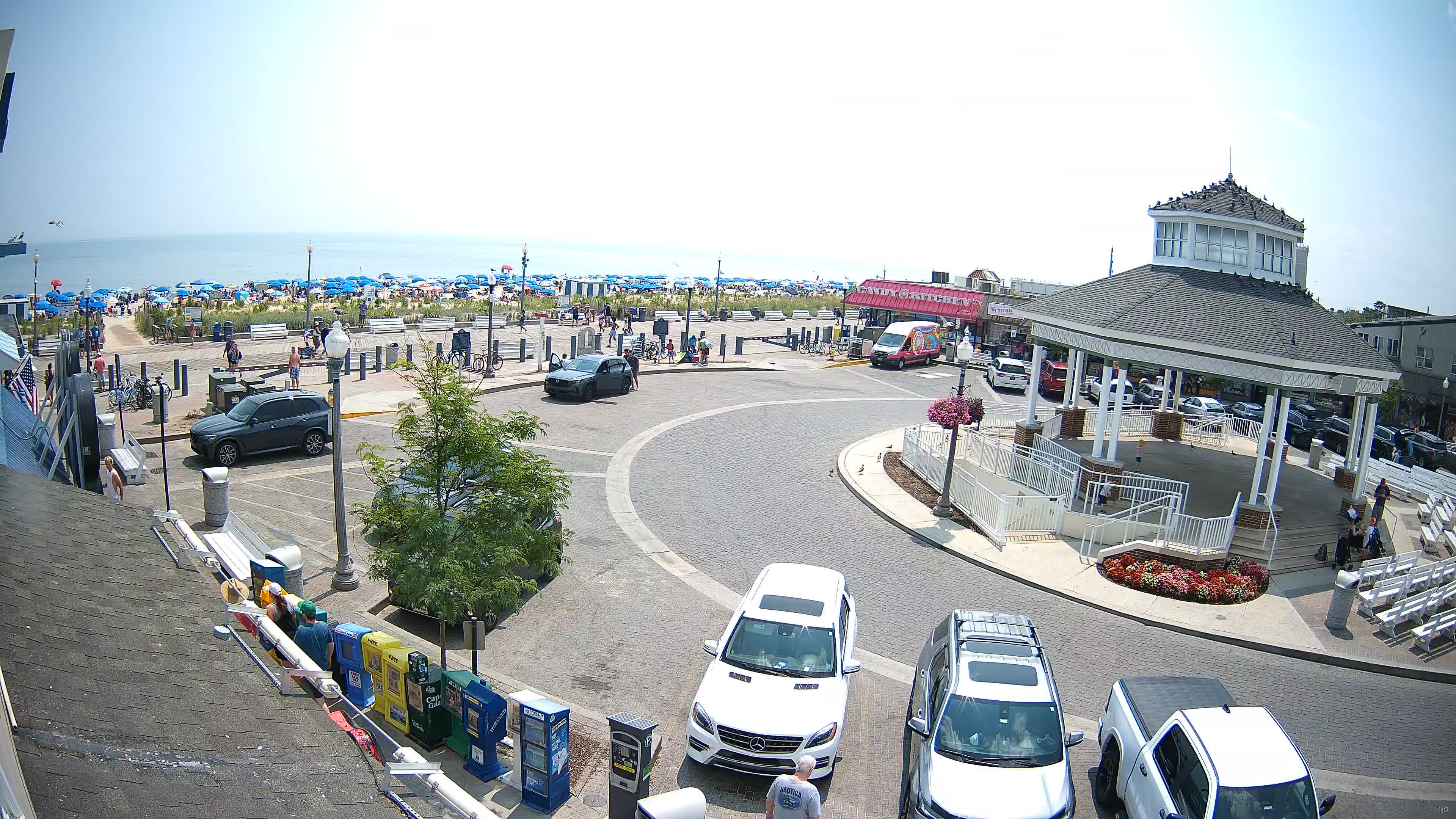 webcam Rehoboth Beach Live Cam | Louie's Pizza on the Ave