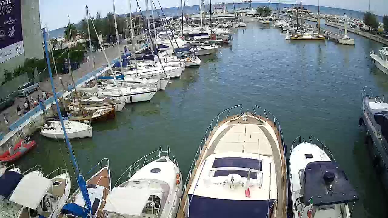 webcam Riccione Porto Canale