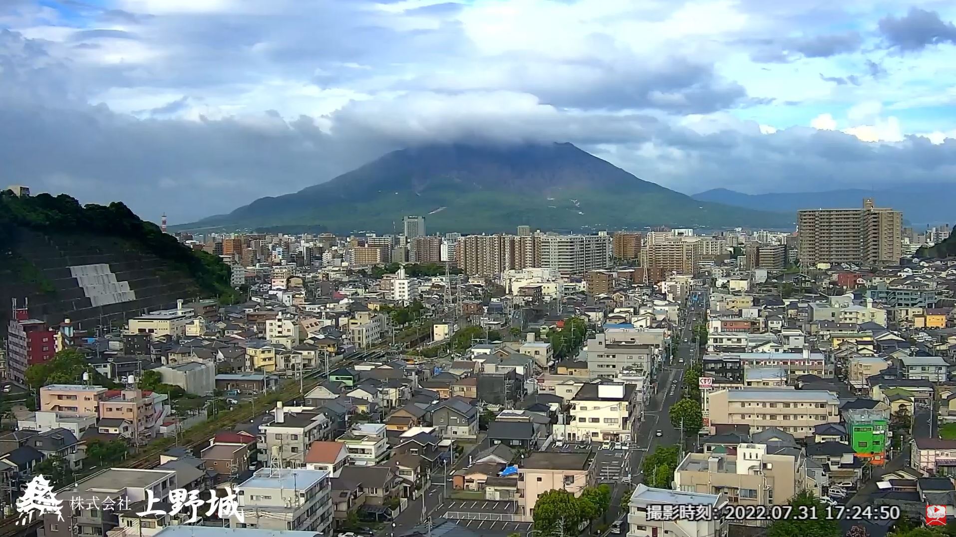 webcam Sakurajima
