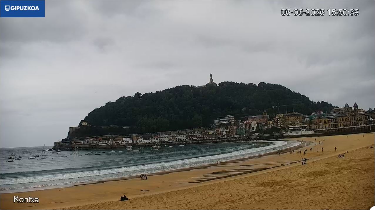 webcam San Sebastian