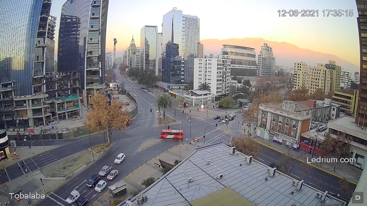 webcam Santiago de Chili