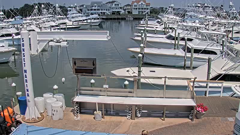 webcam Sunset Marina Cleaning Station