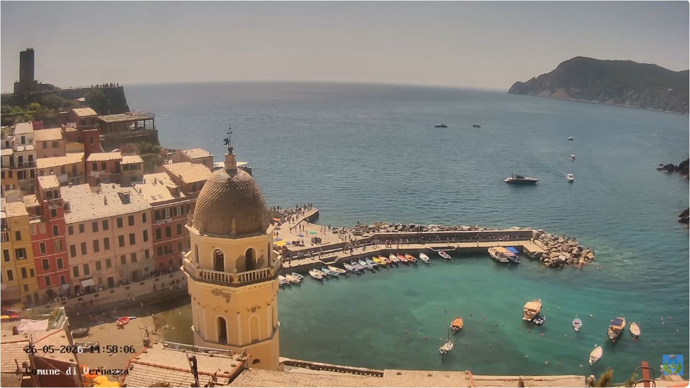 webcam Vernazza