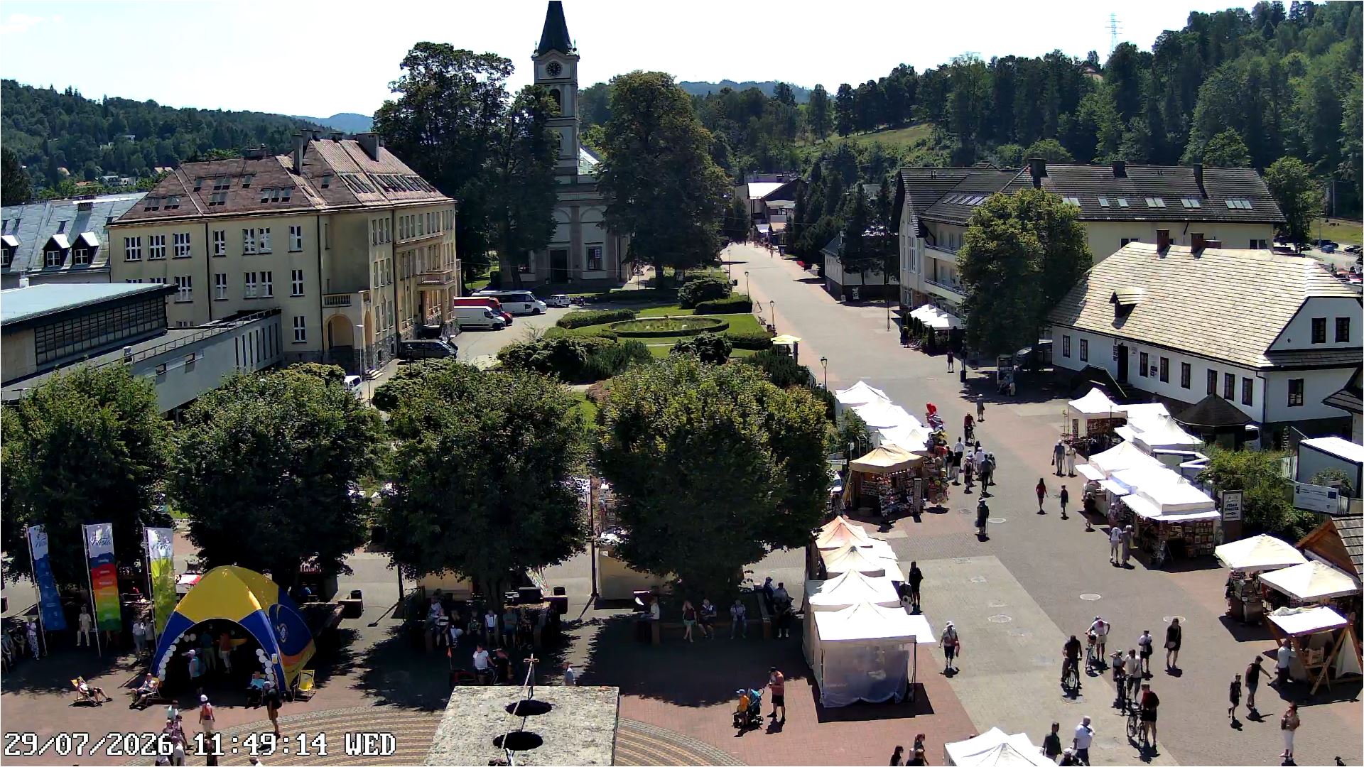 webcam Wisła (ville)