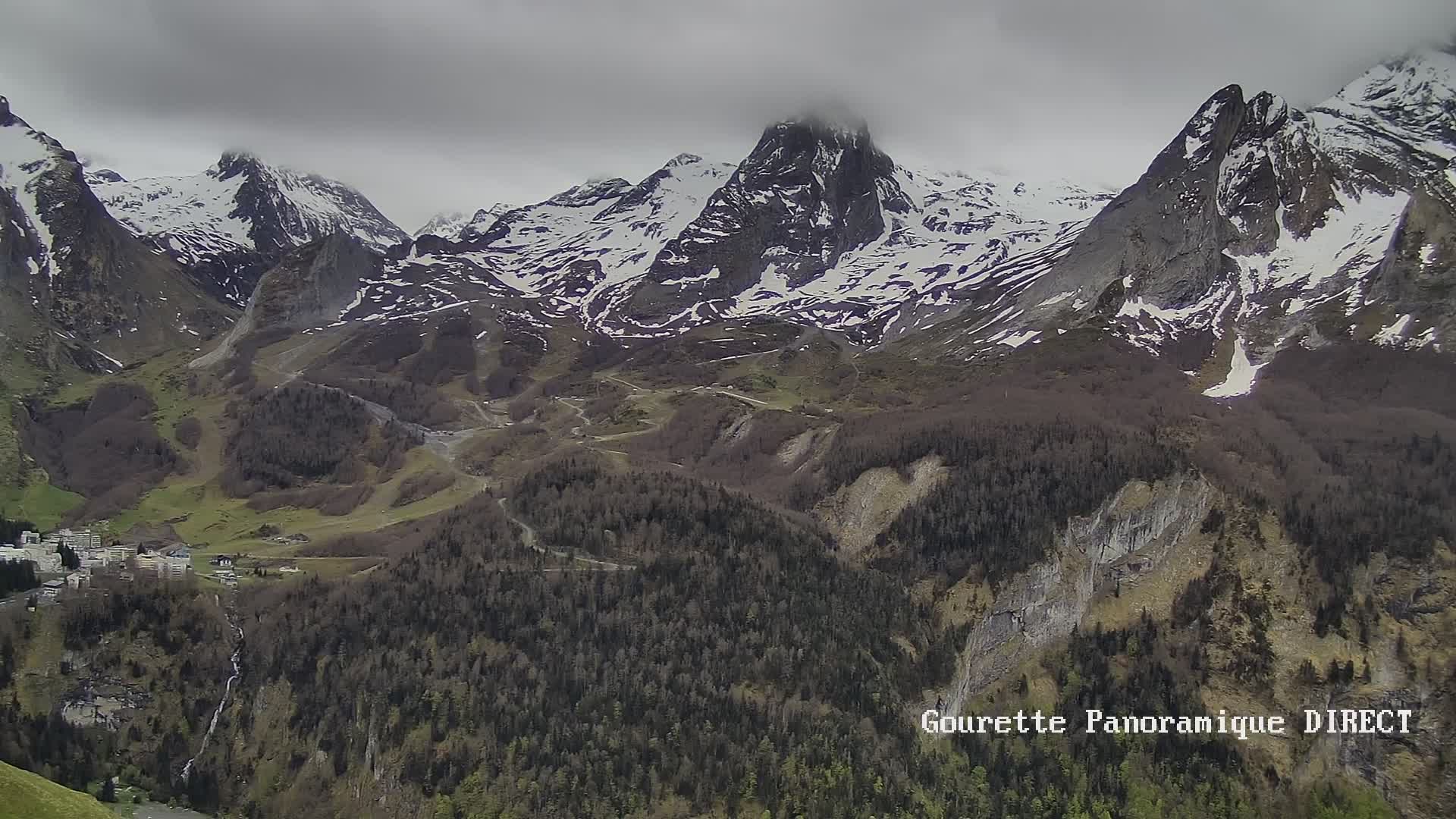 Webcam en Cirque de Gourette - Panoramique