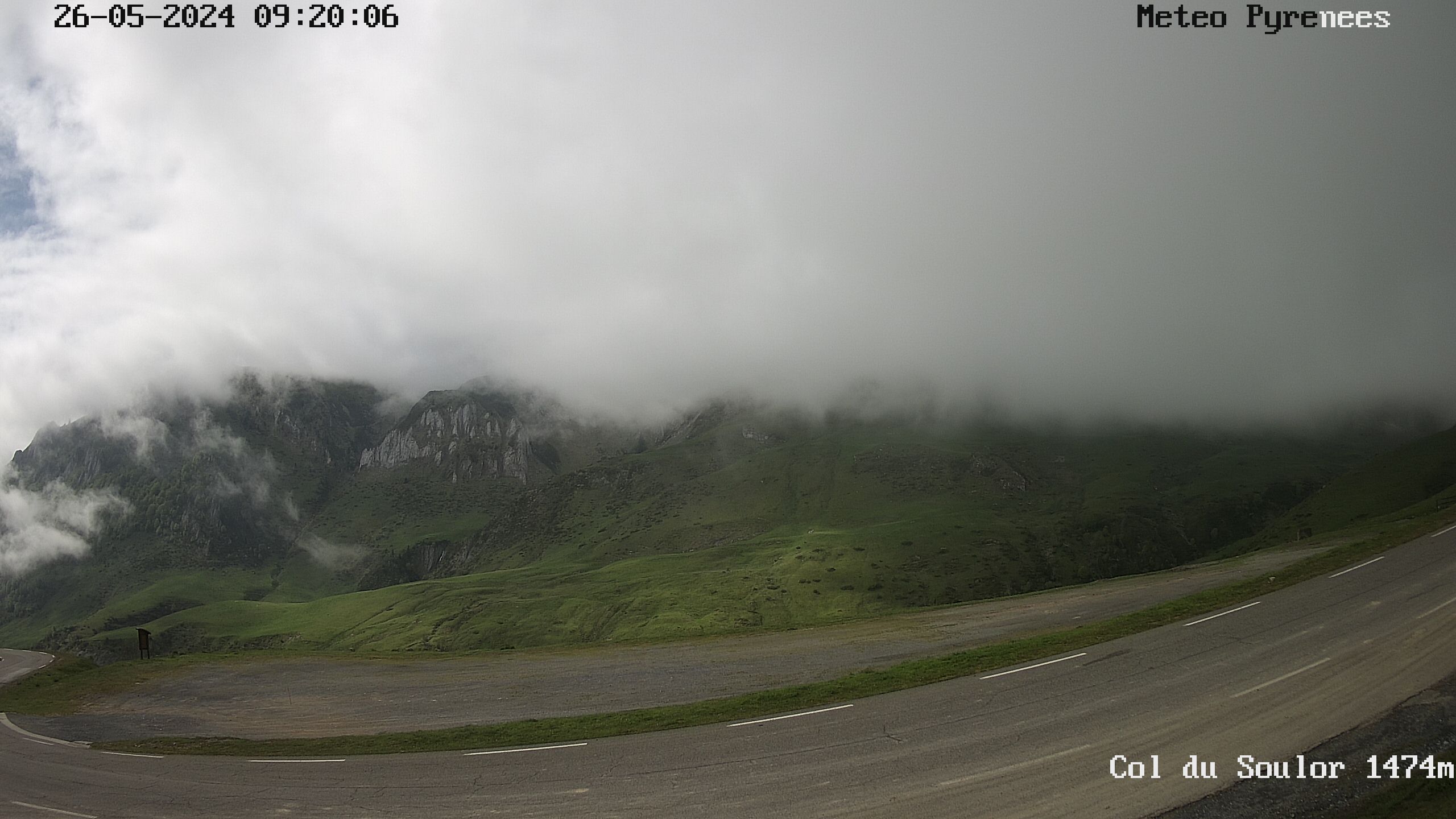 <h2>Webcam située au niveau du col de Soulor dans les Hautes Pyrénées</h2>